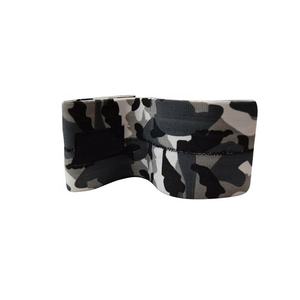 Banda de levantamiento de pesas de alta calidad, camuflaje gris, de poliéster/elástico duradero, ajustable y de respuesta rápida para press de banca - Product Image 3