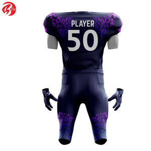 Sublimation Printing Custom Design <b>Men</b> Wear Uniform Set American Football Tops American Football Jersey - Product Image 3