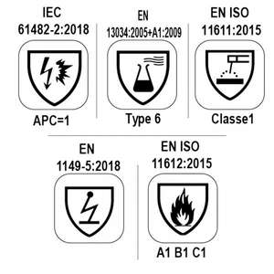 กางเกงทำงานสีฟ้ารุ่นเบต้าพร้อมคุณสมบัติการป้องกันหลายรูปแบบ - Product Image 3
