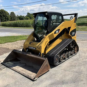 Utilisé pour la chargeuse compacte CAT 297C Capacité de 2 tonnes Bonne condition Vente d'origine Mini chargeuse sur pneus Moteur Pompe à roulement - Product Image 1