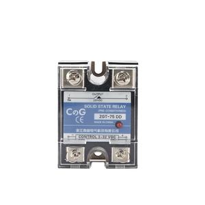 CG SSR-75DD 75A中国サプライヤー単相DC-DCソリッドステートリレー240V - Product Image 1