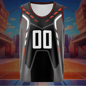 Nom et numéro Basketball Débardeur Respirant Polyester Casual Wear Idéal pour les activités de plein air Running Training & Parties - Product Image 5