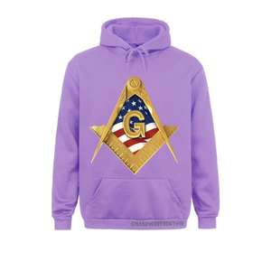 Masonic Regalia Freemason Master Mason Blue Lodge Sudadera con capucha American USA Flag Square & Compass Masonic Hoodies - Product Image 6