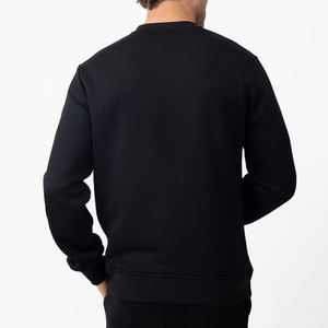 Sudadera con Capucha y Cierre de Cremallera de un Cuarto para Hombre, Corte Regular, Algodón Sólido, con Logotipo Bordado Personalizado, Sudadera de Invierno Personalizada - Product Image 5