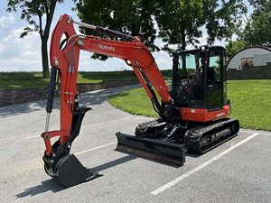 รถขุดขนาดเล็กคุณภาพสูง Kubota KX057-5 น้ำหนัก 5.5 ตัน สำหรับงานก่อสร้าง จัดสวน ขุดดิน เคลื่อนย้ายดิน ขาย - Product Image 2