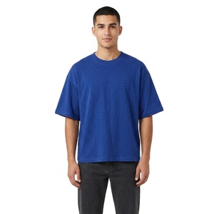 Camiseta Casual para Hombre, Corte Regular, 100% Algodón, Transpirable, Ecológica, con Cuello Redondo, Dobladillo Plisado y Diseño Liso - Product Image 1