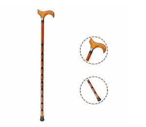 Power Hint Meilleure Qualité 102 CM Long X 2 CM Diamètre Plusieurs Noeuds Chêne Érable Canne En Bois Personnalisable Couleur Logo pour L'extérieur - Product Image 1