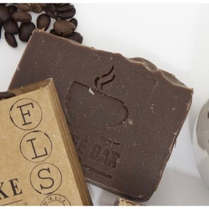 Jabón de Café de Proceso en Frío - Jabón Artesanal Totalmente Natural de Fire Lake Soapery - Product Image 1