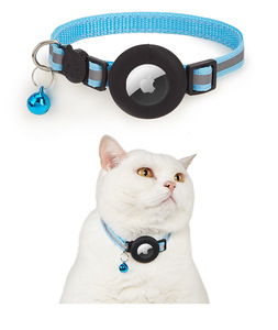 Airtag Cat Collar Breakaway, Collar reflectante para gatitos con Apple Air Tag Holder y Bell para niñas y niños gatos/ - Product Image 4