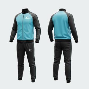 Meilleures ventes de vêtements décontractés, survêtements en gros, qualité supérieure, survêtement personnalisé à fermeture éclair de style hip-hop pour hommes - Product Image 5