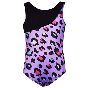 Little Girls' One-piece Dancing Tumbling Tank New Best Quality Best Material <b>Women</b> Dancing Wear <b>Suits</b> with Customized Printing - Product Image 1