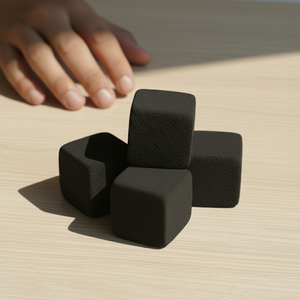 Charbon de coco de qualité supérieure pour chicha |   Haute teneur en carbone fixe, faible teneur en cendres - Product Image 1