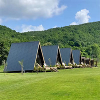 Kits de maisons préfabriquées conteneurs à toit en spire 8x4m, faible coût, importateur Mexique, service d'assemblage local, usine de production