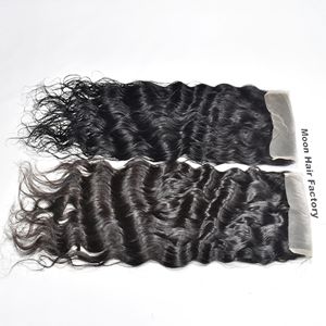 Cabello Indio Virgen Directamente de la India, Cabello Humano Indio Natural con Cutícula Alineada, Cierre Ondulado, Lista de Precios Disponible para la Venta - Product Image 3