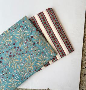 Jaipur 100% Cotton Hand Block Printed Fabric Handmade Traditional Eco Friendly Breathable Handcrafted Block Print Cotton Fabric - Product Image 4