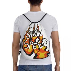 Showspeed กระเป๋าเป้สะพายหลังบาสเก็ตบอลยิมถุงสตริงสำหรับโยคะ - Product Image 5