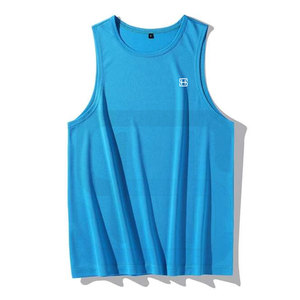Débardeur de sport pour homme en coton/polyester léger, respirant, à séchage rapide, confortable, de haute qualité et à prix abordable - Product Image 1