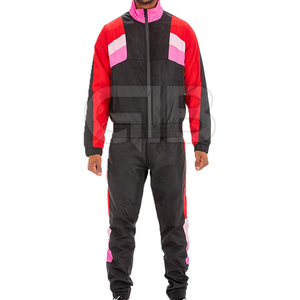 2025 Survêtements en nylon à la mode pour hommes Vêtements de sport personnalisés avec survêtements en nylon imprimés avec logo - Product Image 1