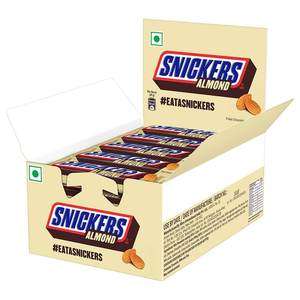 Mini <b>Bar</b> Pack S-nickers Bite-Sized Chocolate <b>Bars</b> with Caramel, Nougat & Peanuts, 10 x 20g - Product Image 1
