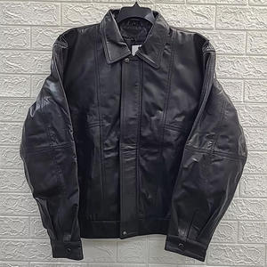 Chaqueta de Cuero Genuino de Primera Calidad para Mujer, Chaqueta de Cuero para Mujer Más Vendida con Logotipo Personalizado - Product Image 1