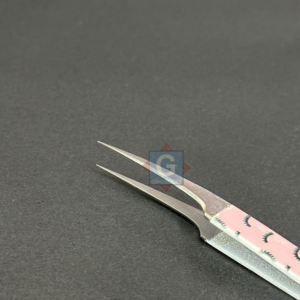 Pinzas de pestañas reutilizables Pinzas injertadas de pestañas de acero inoxidable - Product Image 2