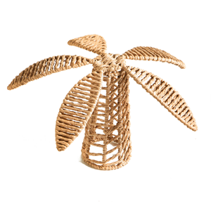 Décoration de palmier en herbe de mer écologique à succès, arbre de coco tissé à la main avec des fibres naturelles, décoration tropicale pour la maison et les vacances - Product Image 3