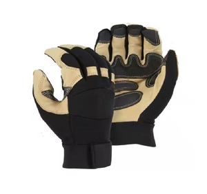 ถุงมือกลูติทิลิตี้ทำงานด้วยพีวีซีปาล์มคู่และถักกลับ - Product Image 5