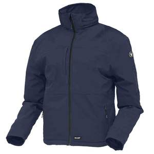 Veste Softshell personnalisée à col montant pour hommes pour l'hiver, coupe-vent et résistante à l'eau pour le travail et le golf en plein air. - Product Image 3