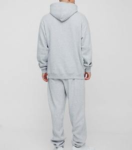 Nuevo Conjunto Deportivo para Hombre de Algodón Puro, Sudadera con Capucha y Cremallera Personalizada y Pantalones Deportivos con Cintura Elástica, Ropa Deportiva Ligera - Product Image 6