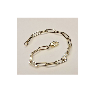 Bracelet en laiton bijoux Bracelet chaîne personnalisé bijoux réglables 20mm 22mm bijoux de mode Bracelet en laiton - Product Image 5