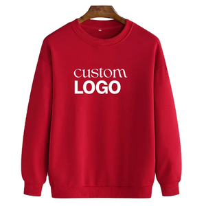 Sweat-shirt à col rond pour homme personnalisé 100% coton, couleur unie, sweat-shirt à capuche pour la saison de printemps, impression numérique - Product Image 2