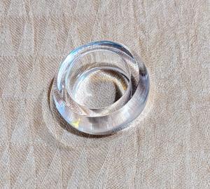 Servilleteros acrílicos transparentes de calidad superior con bordes cortados para bodas y decoraciones de mesa de restaurante - Product Image 2