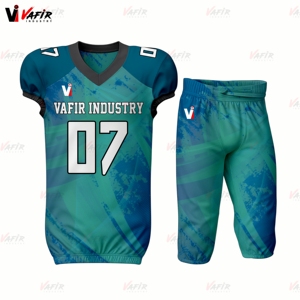 Custom Design Blank American Football Jerseys Sublimated Embroidery Logo Football Uniforms Jerseys and <b>Pants</b> Sets Unisex - Product Image 3