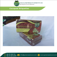 Fournisseur authentique largement vendu 100% briquettes de Cocopeat naturelles et organiques sans produits chimiques avec une capacité de rétention d'eau élevée