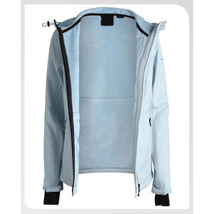 แจ็กเก็ตมีซิปด้านหน้าสำหรับผู้ชายแจ็คเก็ตบุผ้าเดนิมโยคะกันน้ำกันลมระบายอากาศกีฬาวินเทจกลางแจ้ง - Product Image 2