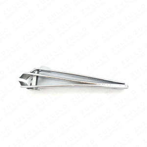 OEM Private Label Baby Stainless Steel <b>Nail</b> Clipper Silver Fingernail Cutter Safe Manicure <b>Tool</b> for Infant Finger Care - Product Image 4