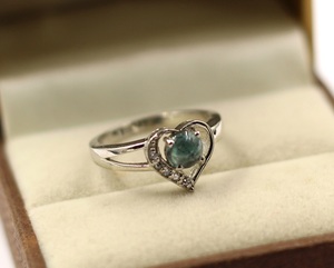 925ทัวร์มาลีนสีฟ้าสเตอร์ลิงเงินโมอิสซาไนต์แหวนแต่งงานเครื่องประดับแฟชั่นชั้นดีชุบโรสโกลด์มีปริมาณมาก - Product Image 2