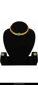 Ensemble de collier en perles Kundan de créateur - Product Image 6