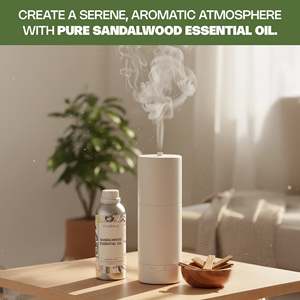 Aceite Corporal Esencial de Sándalo 100% Puro, Grado Terapéutico, Extracto de Planta Orgánico, Hidratante y Nutritivo, Suministro OEM Disponible - Product Image 3