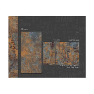 Carreaux métalliques 600*1200mm Carreaux de salle de bain Cuisine Salon Carreaux de sol en porcelaine émaillée polie - Product Image 6