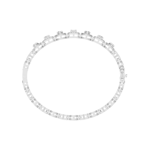 AILBR-163 Classique Sparkling Diamond Bracelets pour Femme Disponible en Platine Jaune Blanc Rose Or - Product Image 4