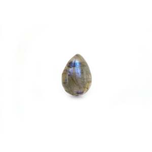 Labradorita Natural de 5.88 Quilates, Gema Mineral Pulida en Verde Gris Azulado, Tamaño 10mm, para Accesorios de Joyería, Certificada por IGI - Product Image 1