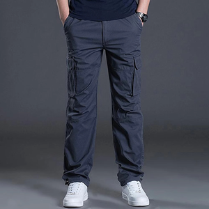 Pantalones Cargo Ligeros para Hombre, Diseño Nuevo, Tela Vaquera Transpirable, Ropa Urbana para Primavera/Invierno, Opciones Personalizables - Product Image 3