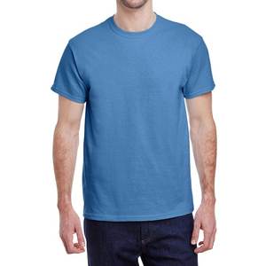 Camiseta deportiva de Color sólido para hombre, camiseta de entrenamiento transpirable ajustada para gimnasio, correr, deportes, ropa deportiva, camiseta de verano - Product Image 3