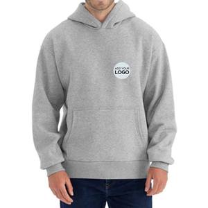 Sweat-shirt en coton 100% lourd en gros, logo brodé personnalisé, sweat-shirts surdimensionnés, sweat-shirts boxy, sweat-shirts gaufré en édition limitée - Product Image 5