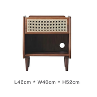 Table à manger moderne de luxe en bois massif sur mesure, fabriquée à la main, 1 tiroir, couleur et taille personnalisables, utilisation pour restaurant/hôtel/centre commercial
