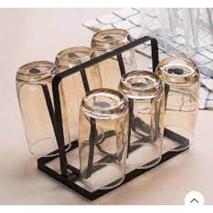 Soporte de vidrio de metal resistente y moderno con acabado resistente al óxido y artesanía de primera calidad para arreglos de decoración de alta gama - Product Image 1