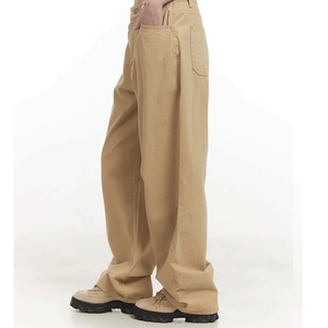Pantalons amples pour femmes conçus pour le style urbain, offrant un confort ample et un look moderne décontracté et tendance - Product Image 4