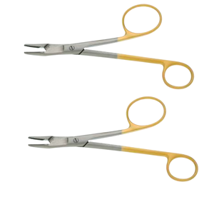 Porte-aiguilles Gillies Dentavex Corporation 16,0 cm, dentelé croisé, incurvé, TC - Product Image 1