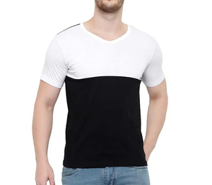 Camiseta holgada vintage hecha a medida para hombre, 100% algodón de alta calidad, patrón sólido, logotipo personalizado, camiseta en blanco de talla grande - Product Image 1